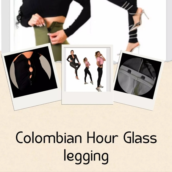 Colombian Hourglass Leggings – Enhance Your Curves and Elevate Your Style - Picture 1 of 11
